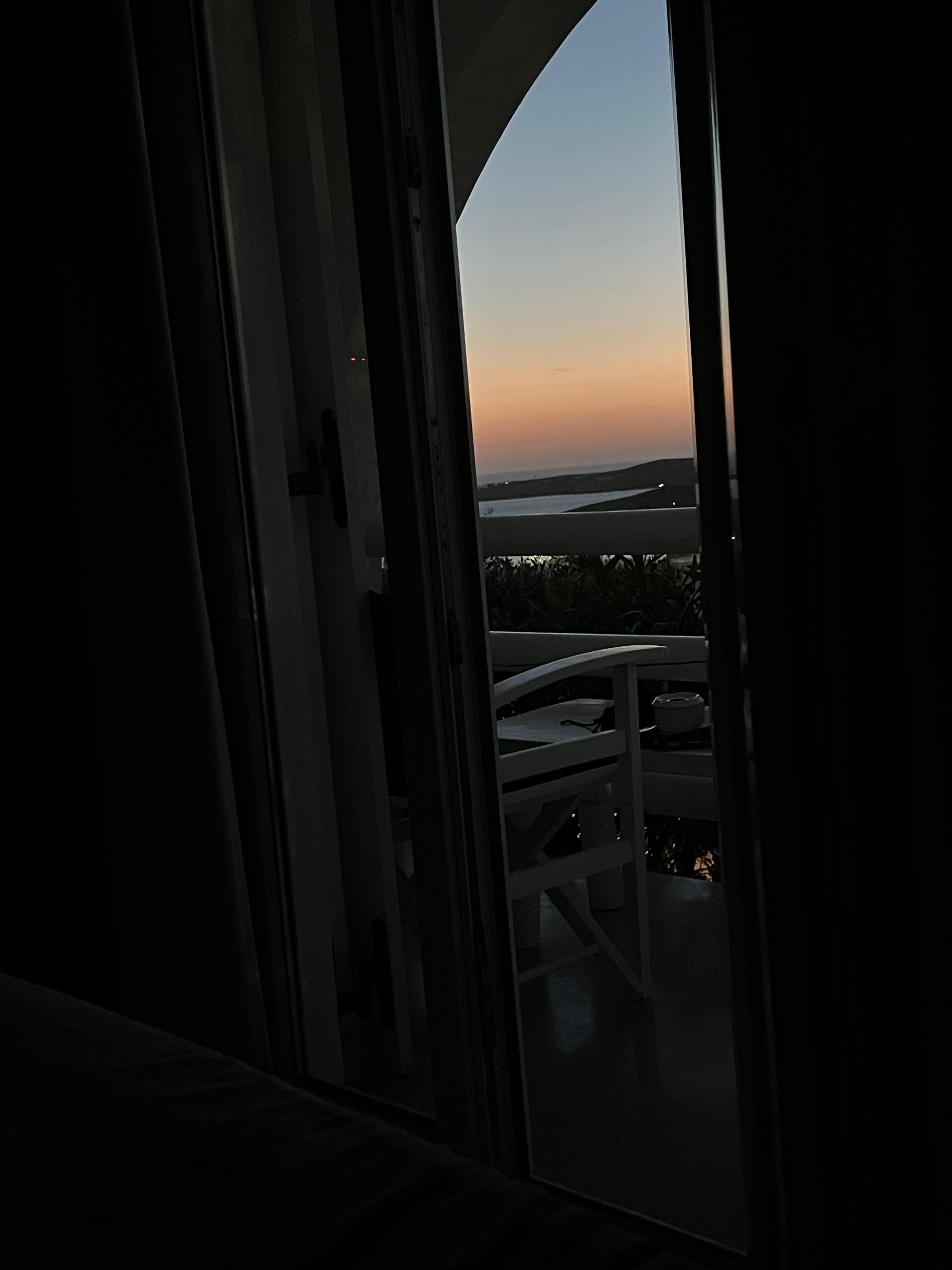 View from our room 