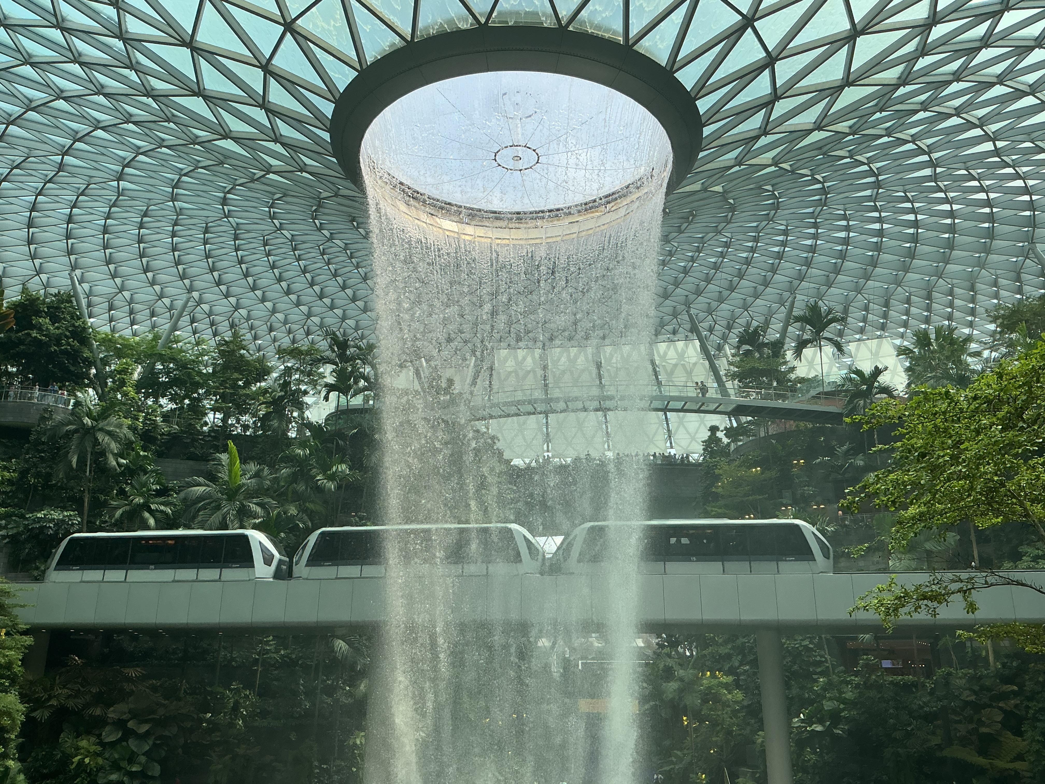 The Jewel in Singapore airport