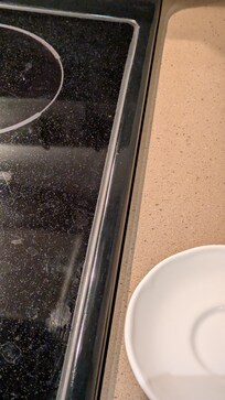bugs/insets (yellowish dots) on stovetop
