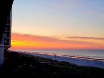 Sunrise from the balcony