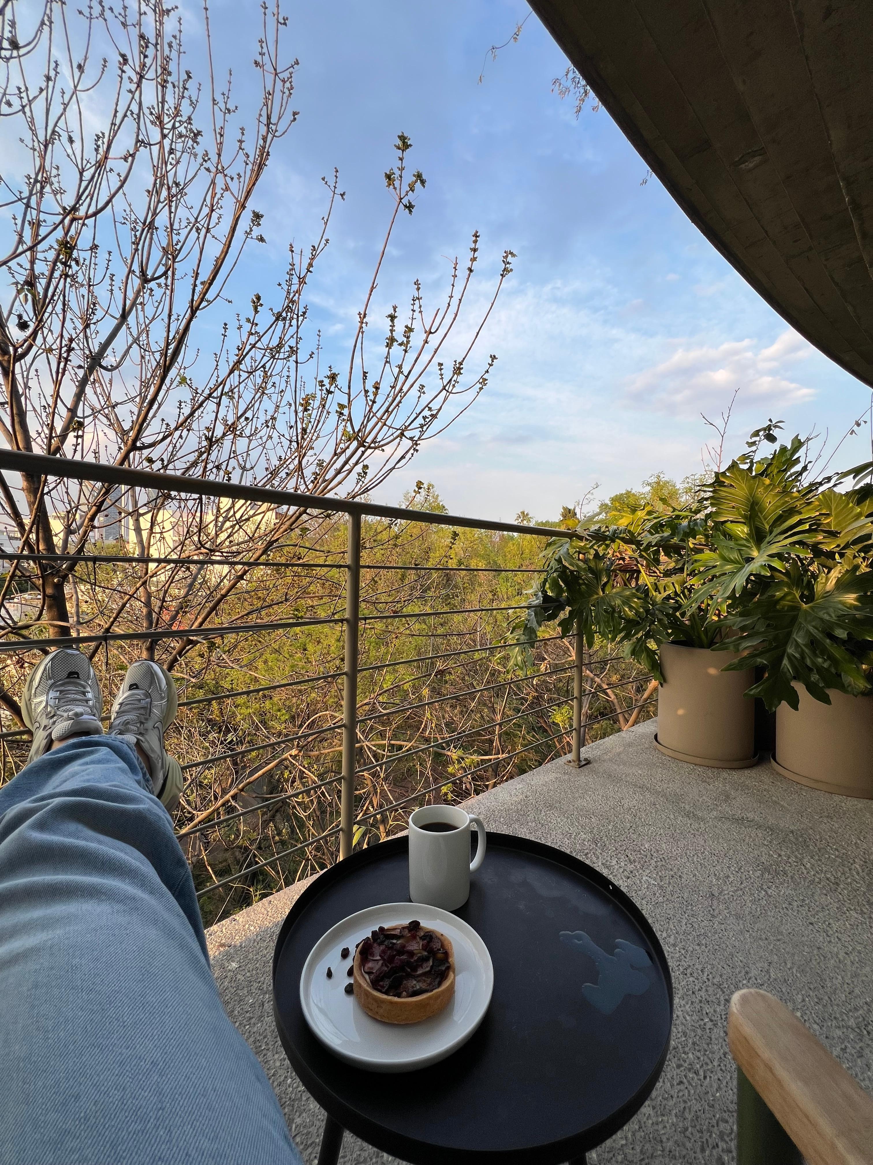 Terraza súper linda 