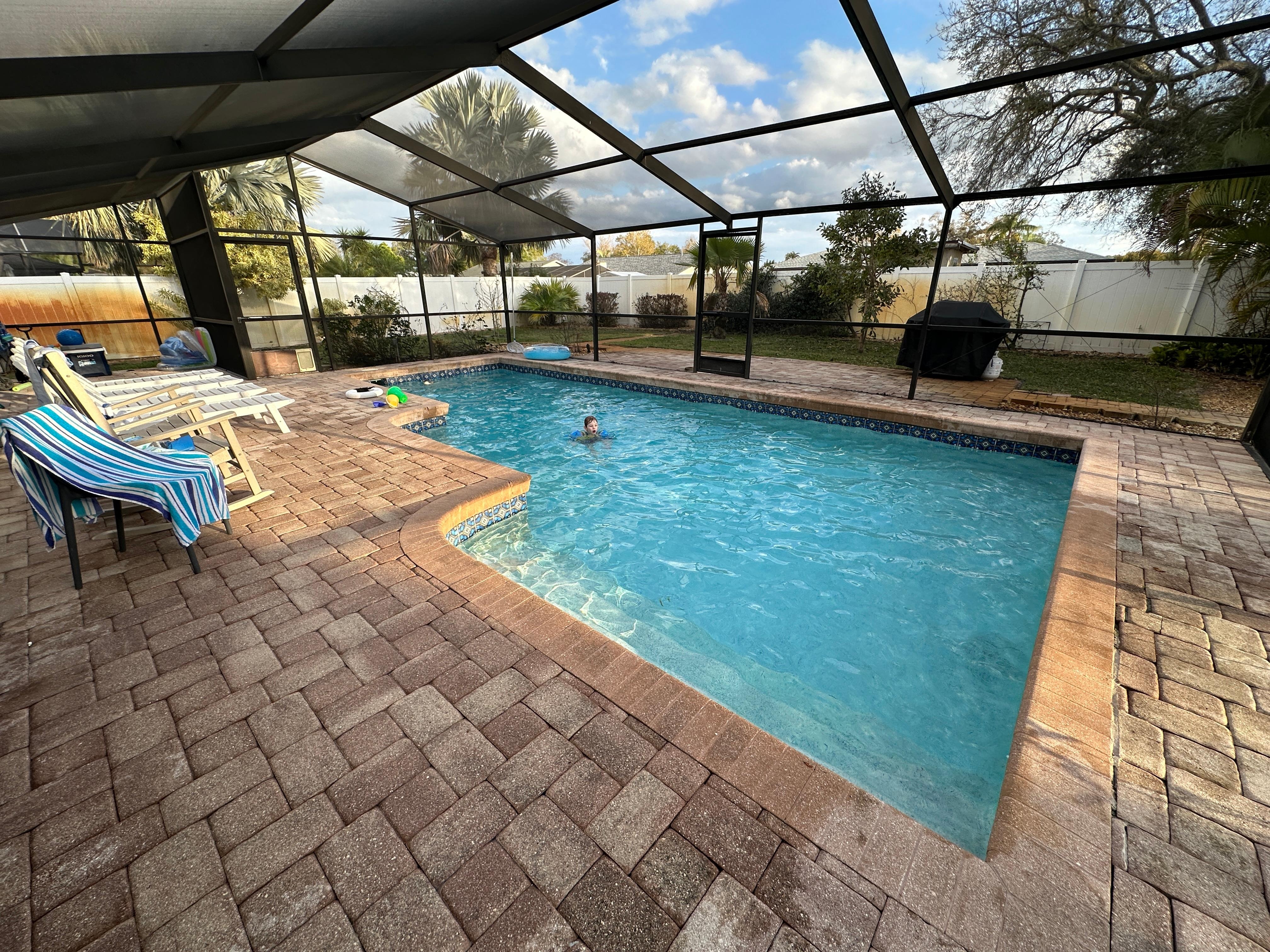 Plenty of outdoor space.