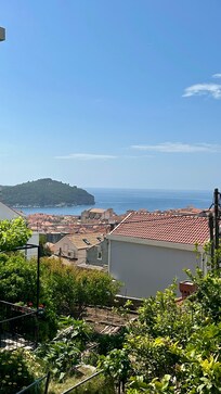 View from the hot tub deck