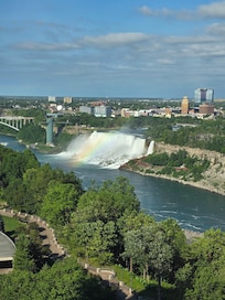 Vista desde el Hotel. Ontario, Niagara Falls