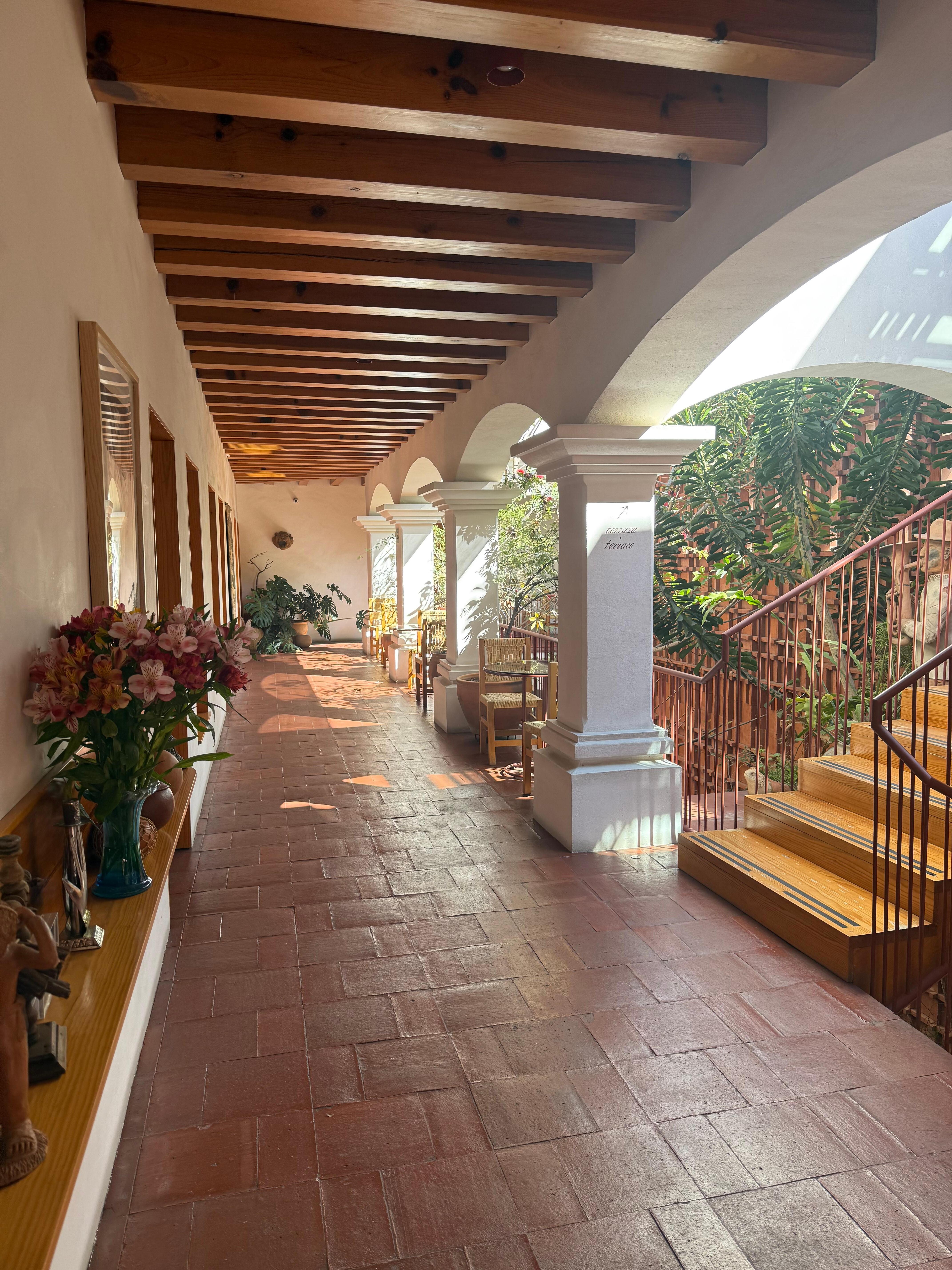 Second floor hallway