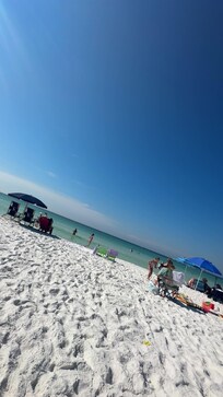 The public beach access