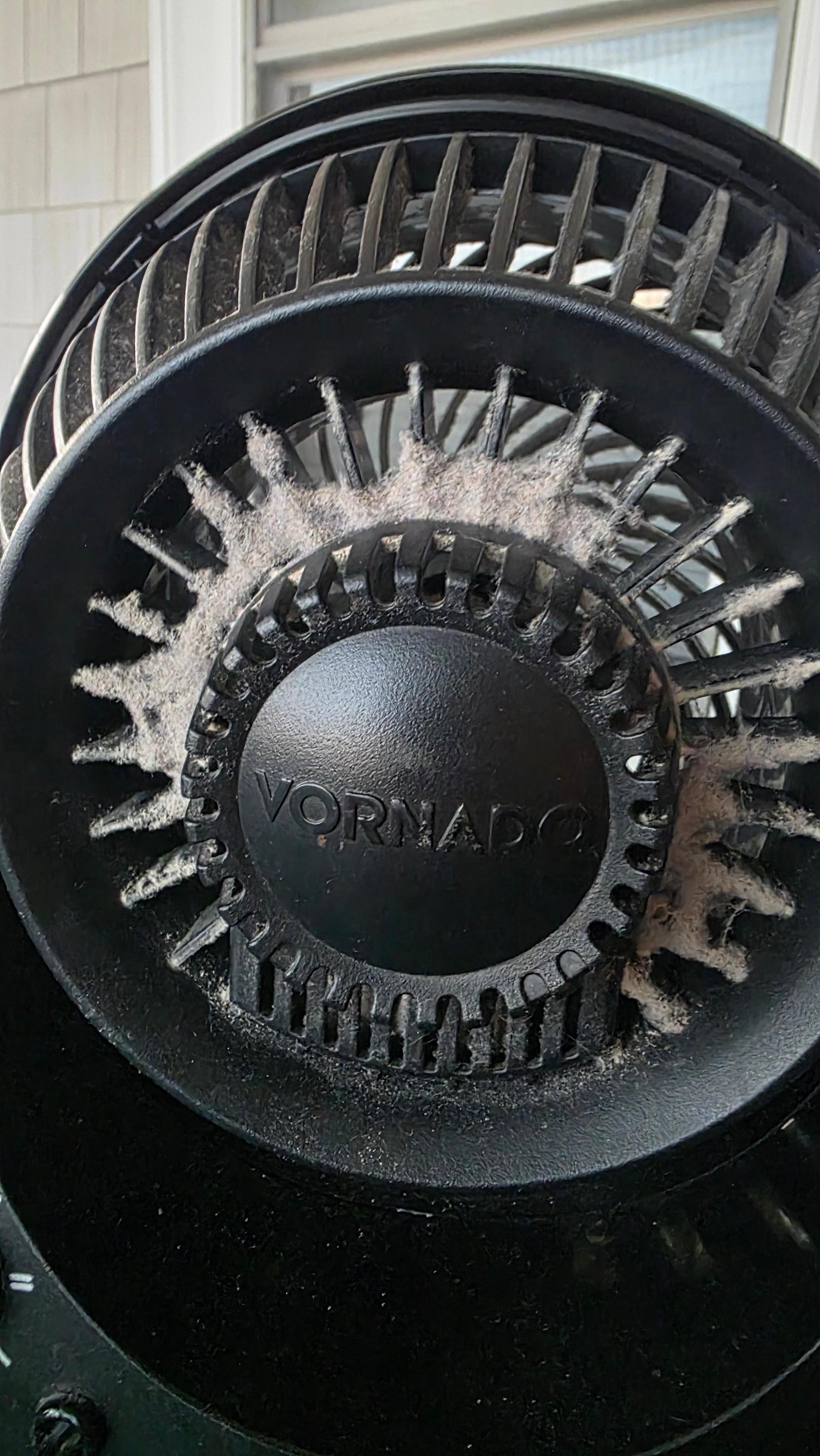 Fans had so much dust and dirt