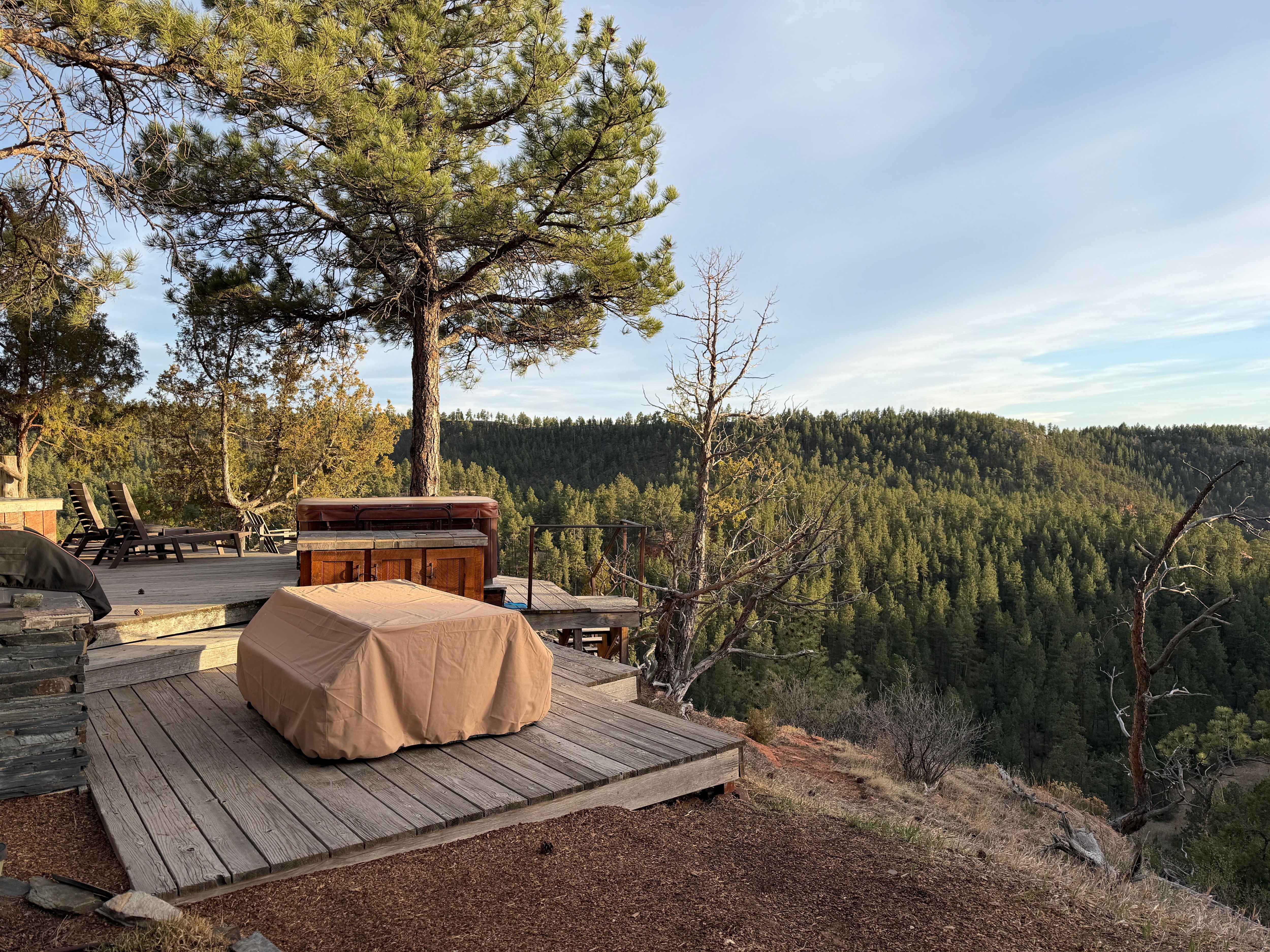 The perfect spot for dinner and sunset.