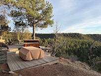 The perfect spot for dinner and sunset.