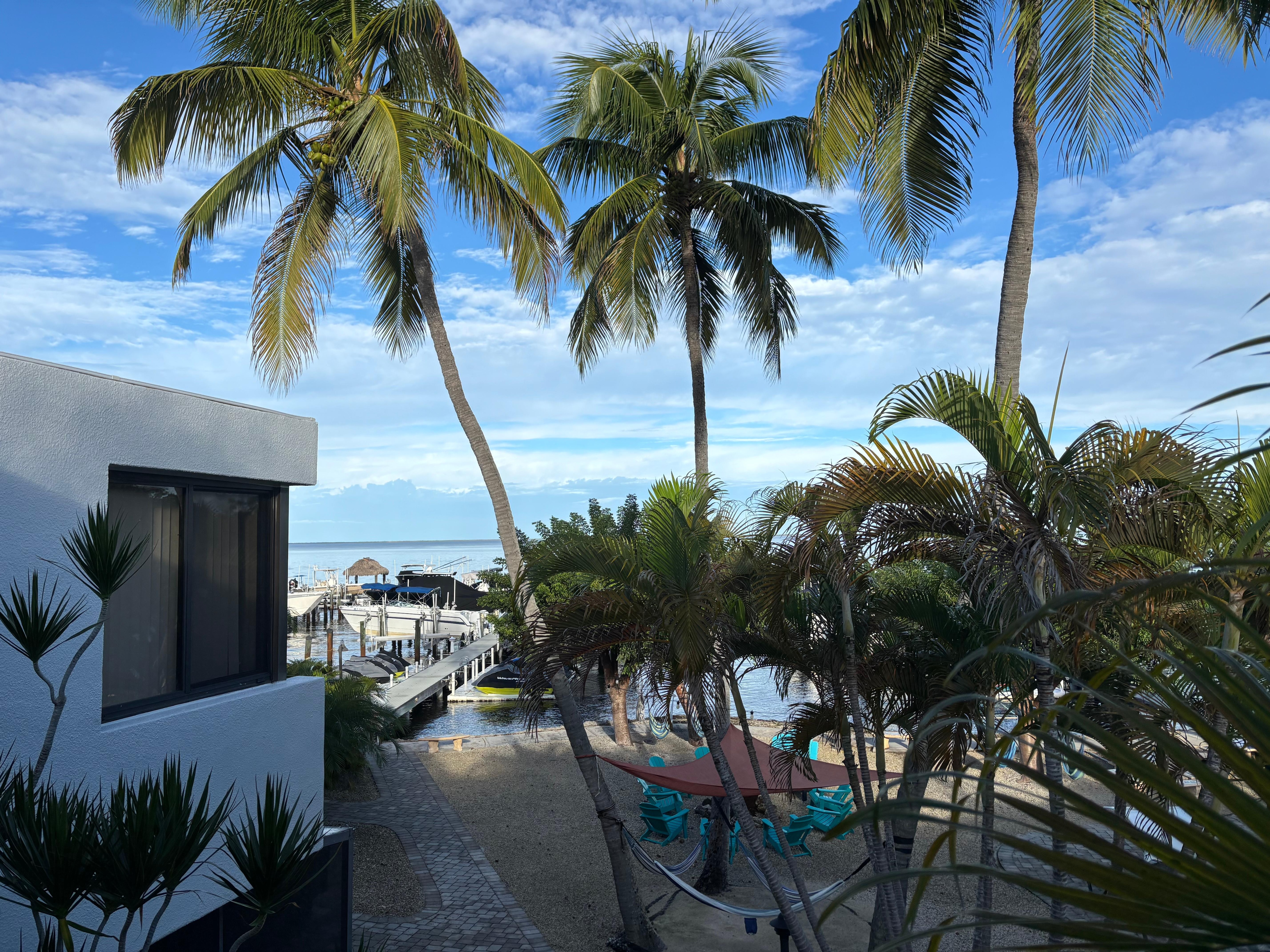 View from condo balcony