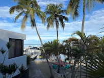 View from condo balcony