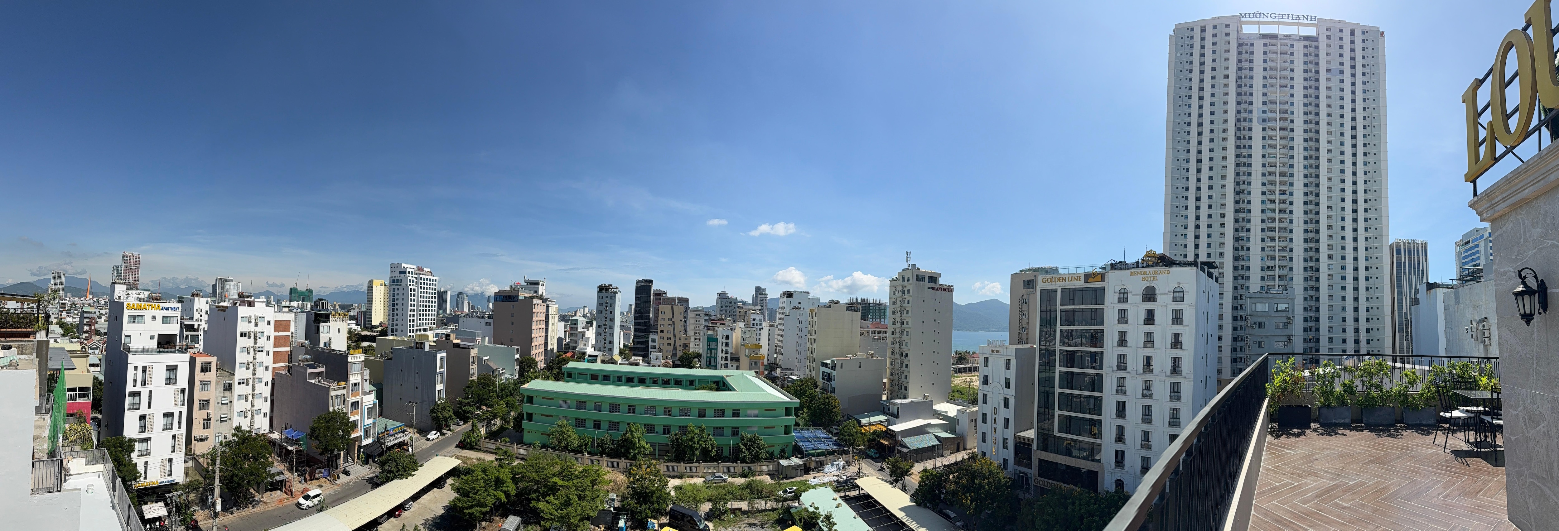 View from the deck
