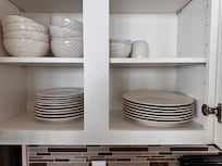 Nice dishes but again, if you have a large group bring extra or paper plates