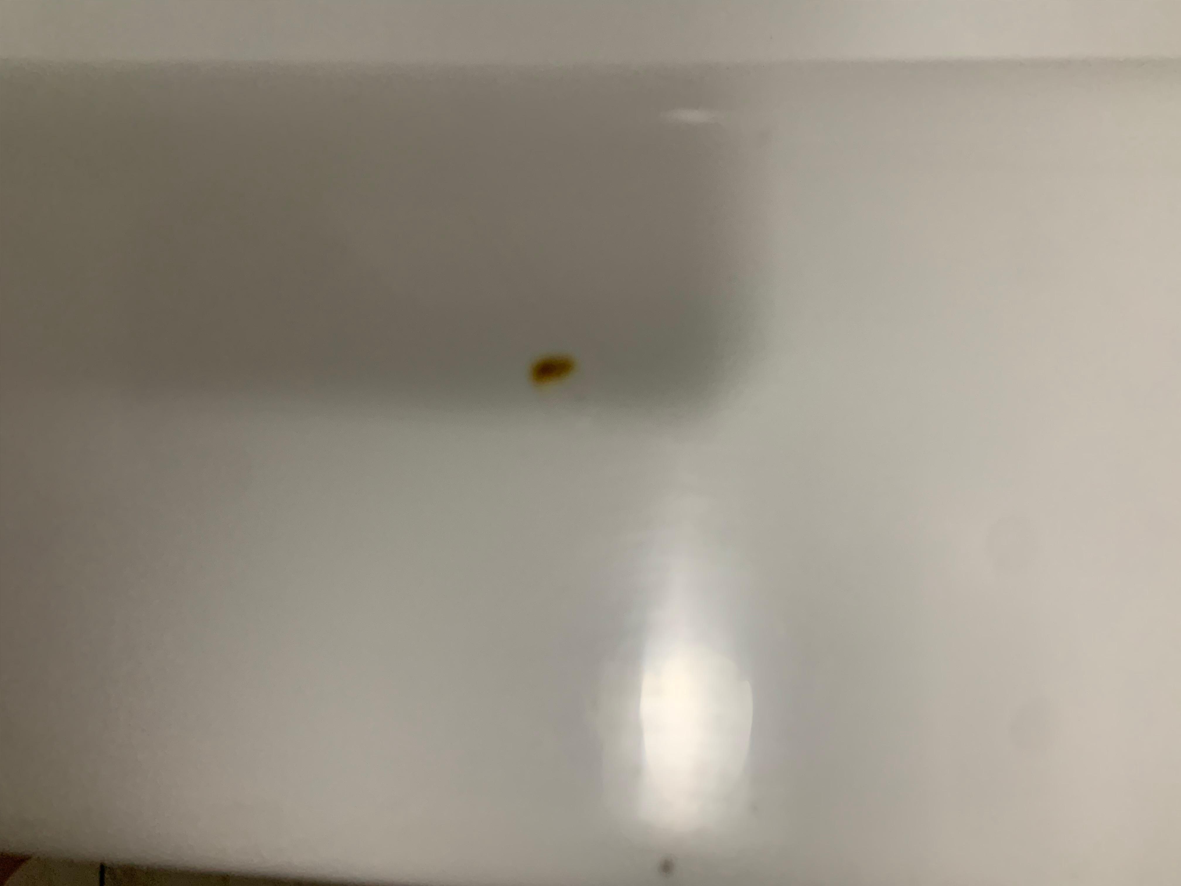 Rust on bathtub 