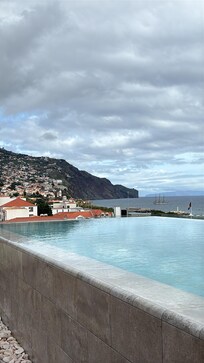Rooftop pool with lovely view