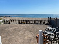 Beautiful large Patio overlooking beach