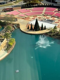 Our view from our room window