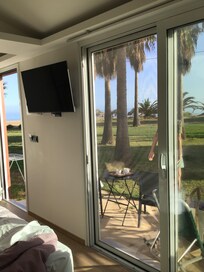 Utsikt från vår bungalow