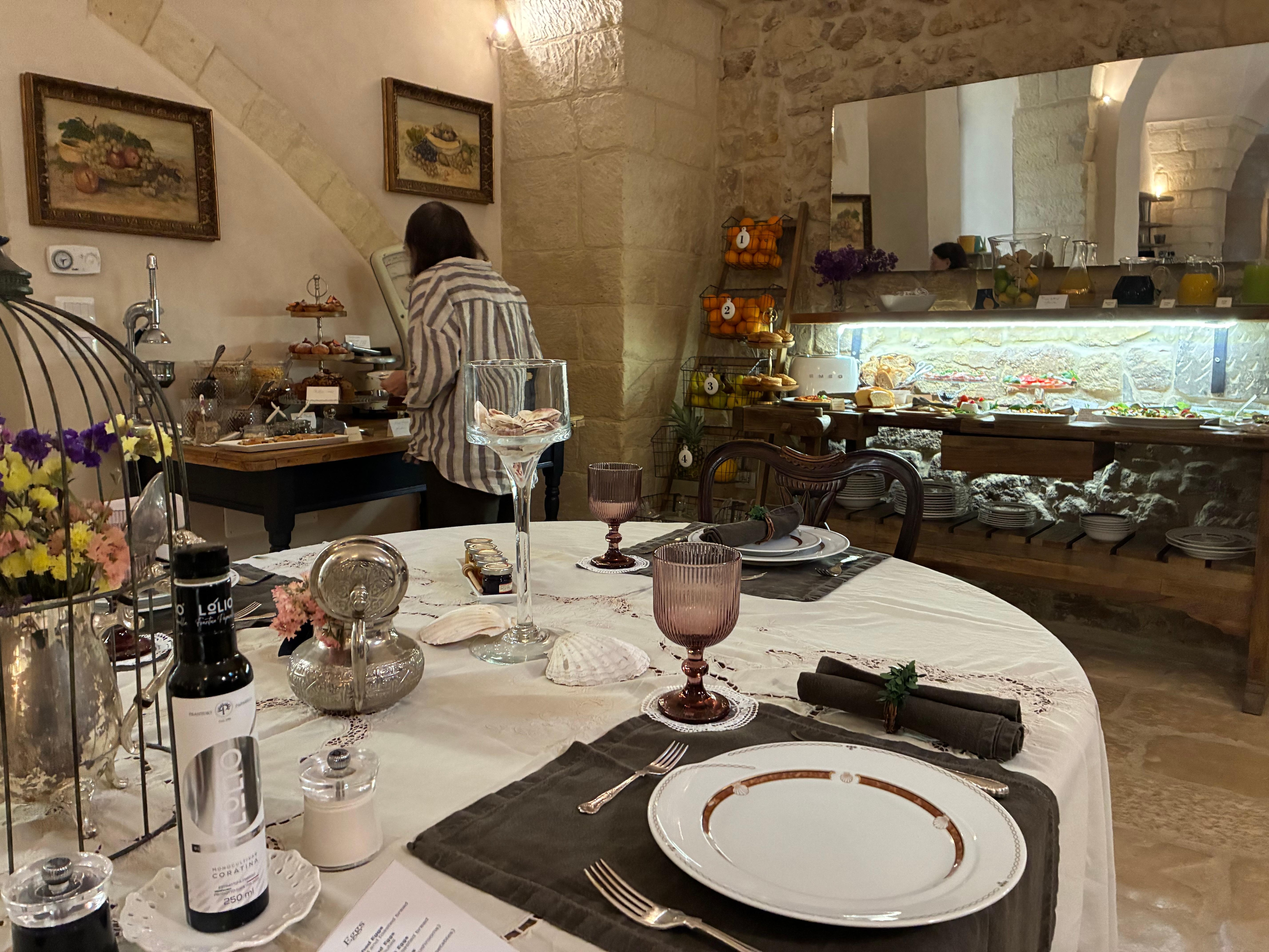 La salle du petit déjeuner 