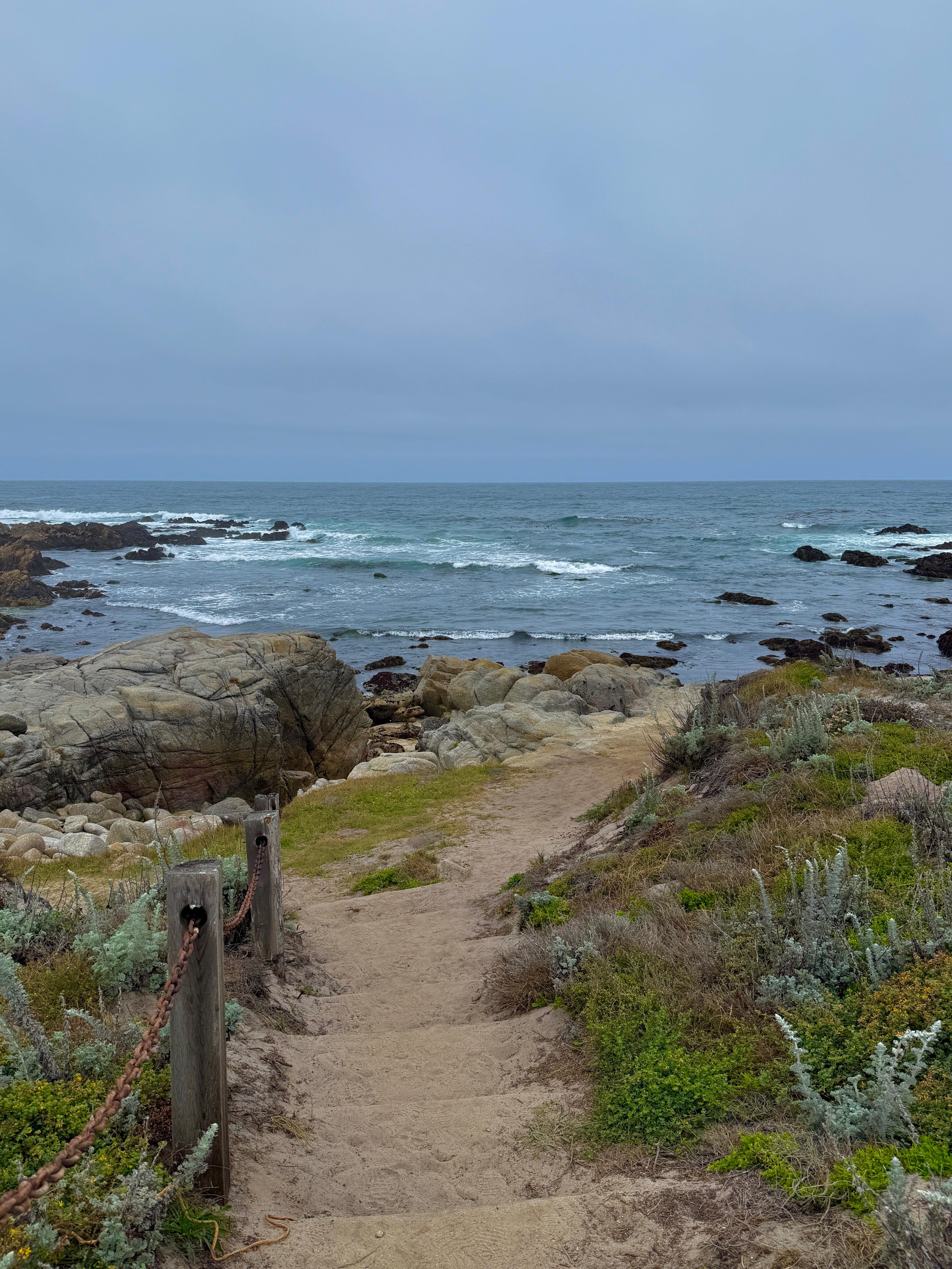 Steps away