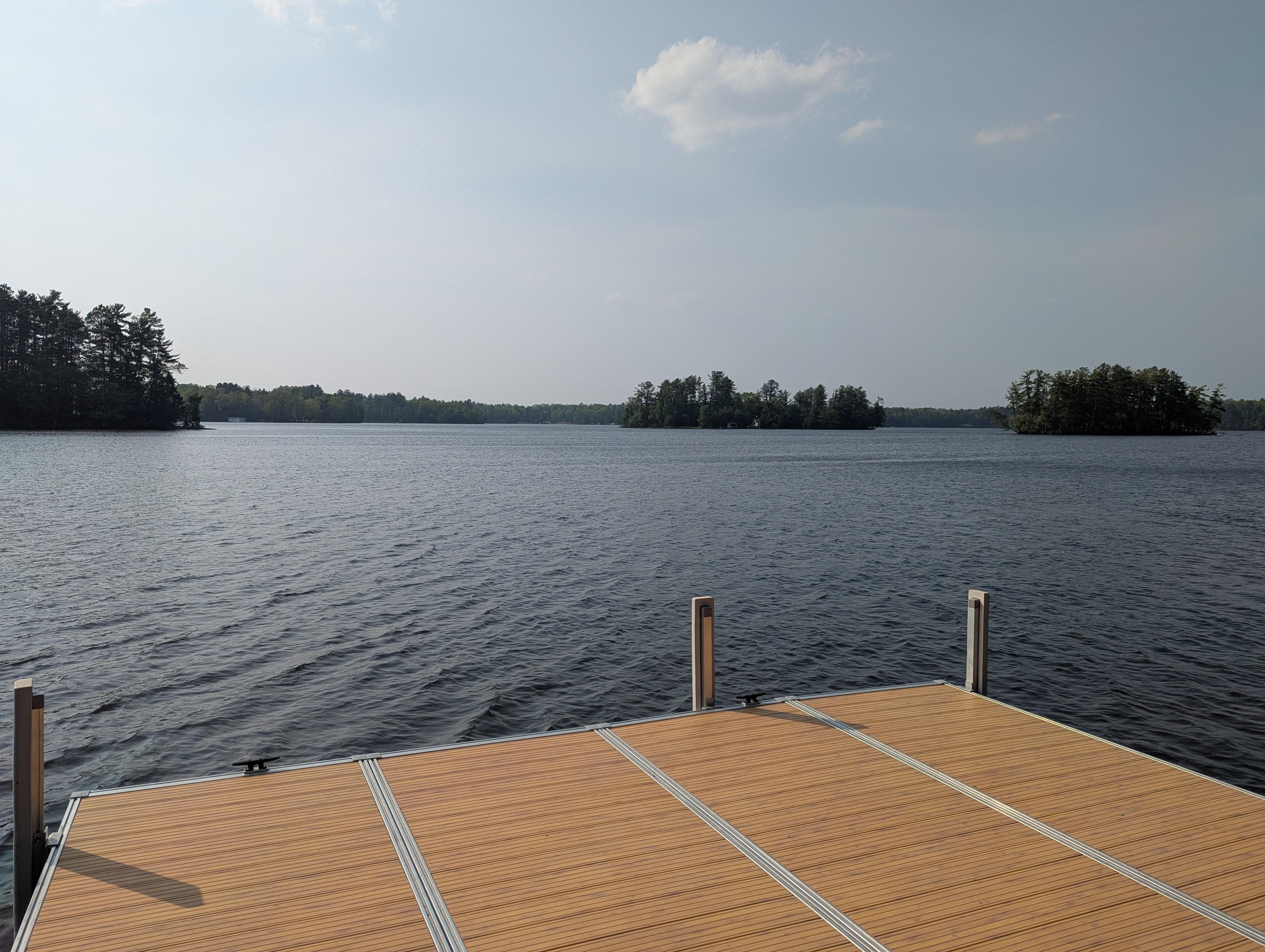 End of dock