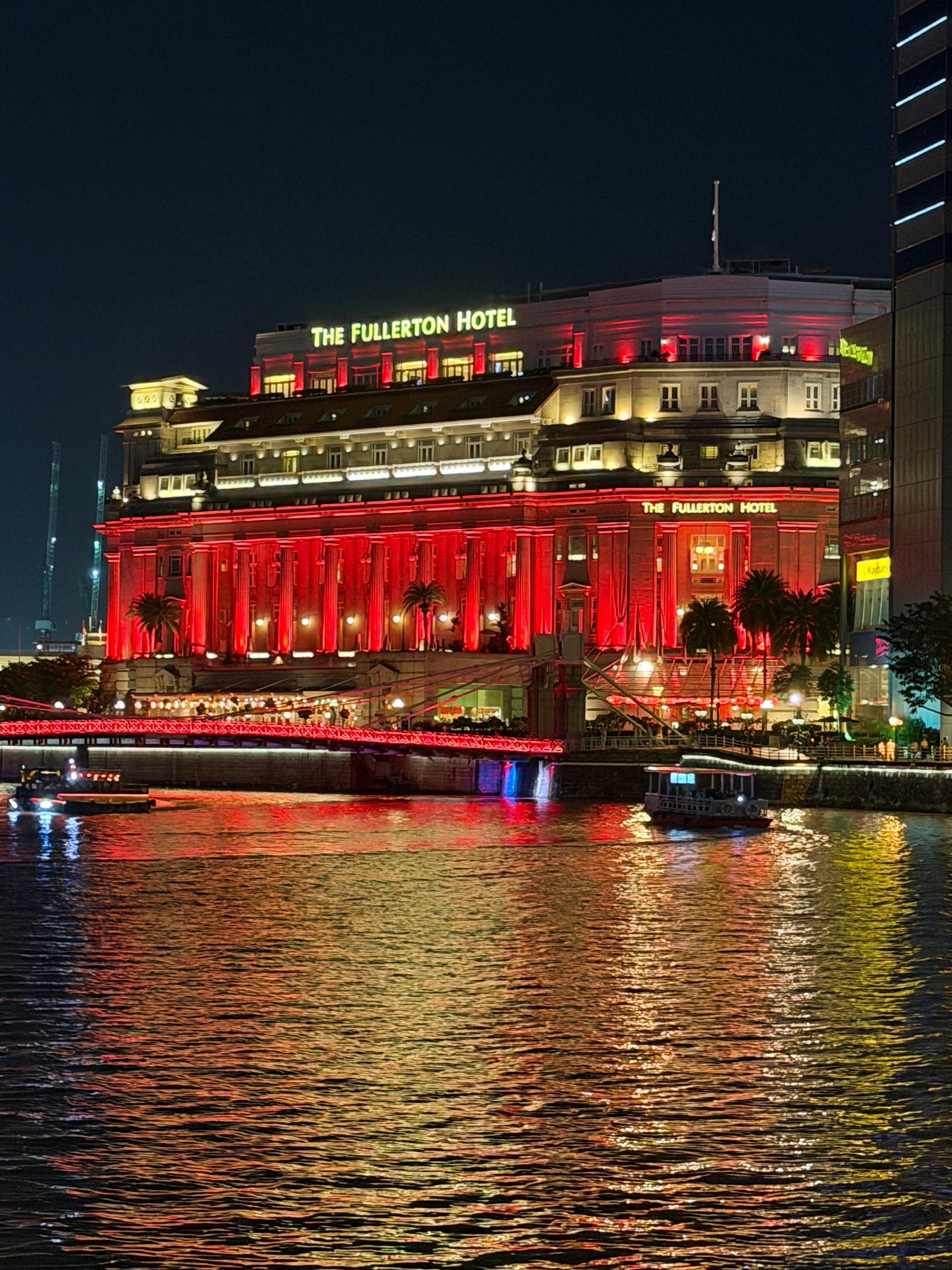 Nighttime view of our beautiful hotel 