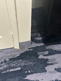 Unclean carpet