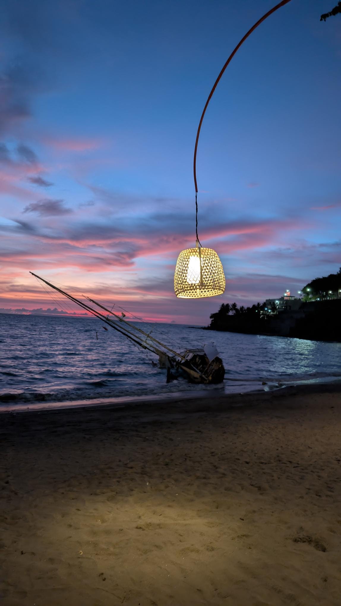 Sunset from the hotel