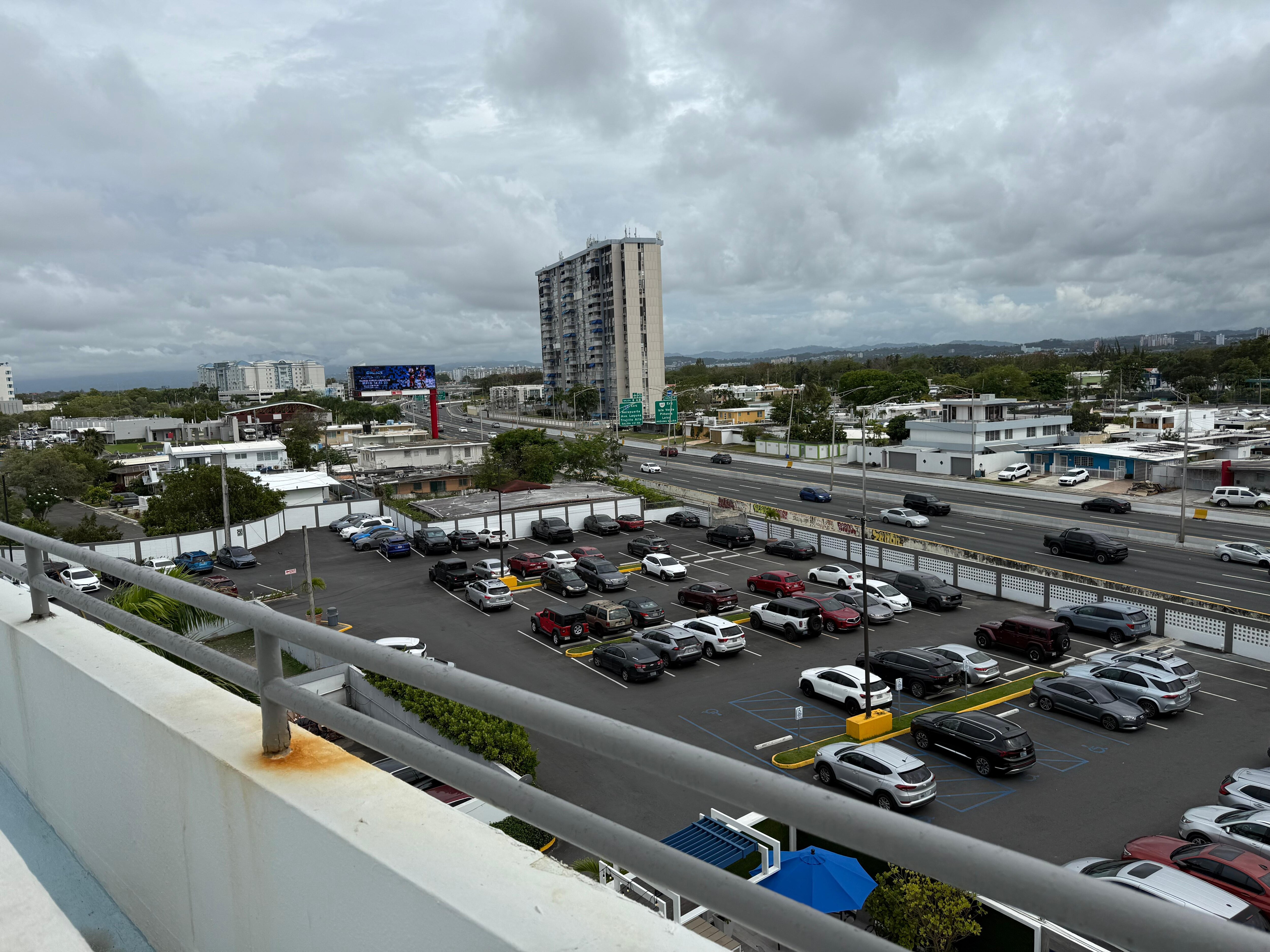 View from balcony