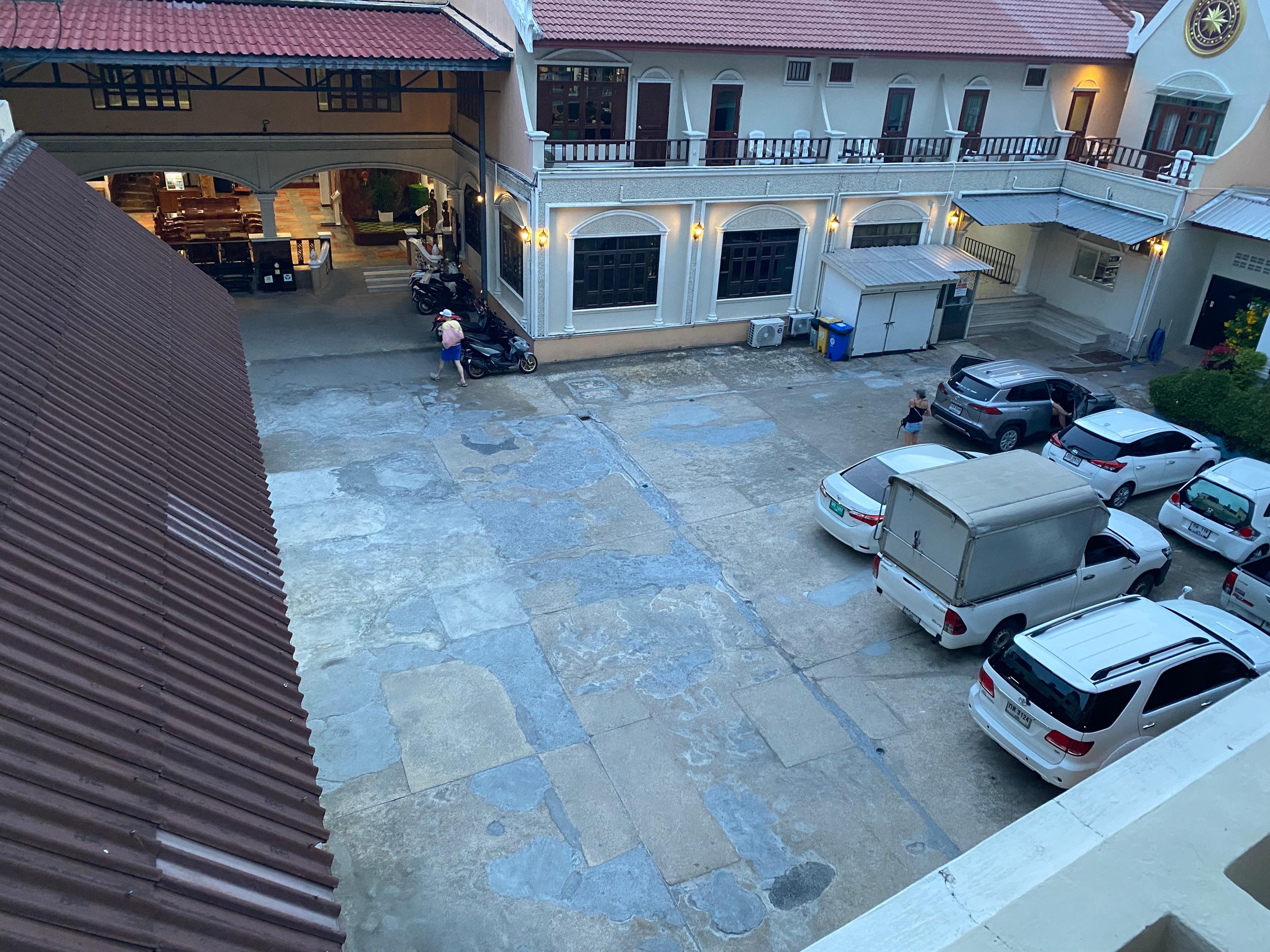 Room “resort” view