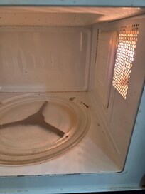 Mold in microwave