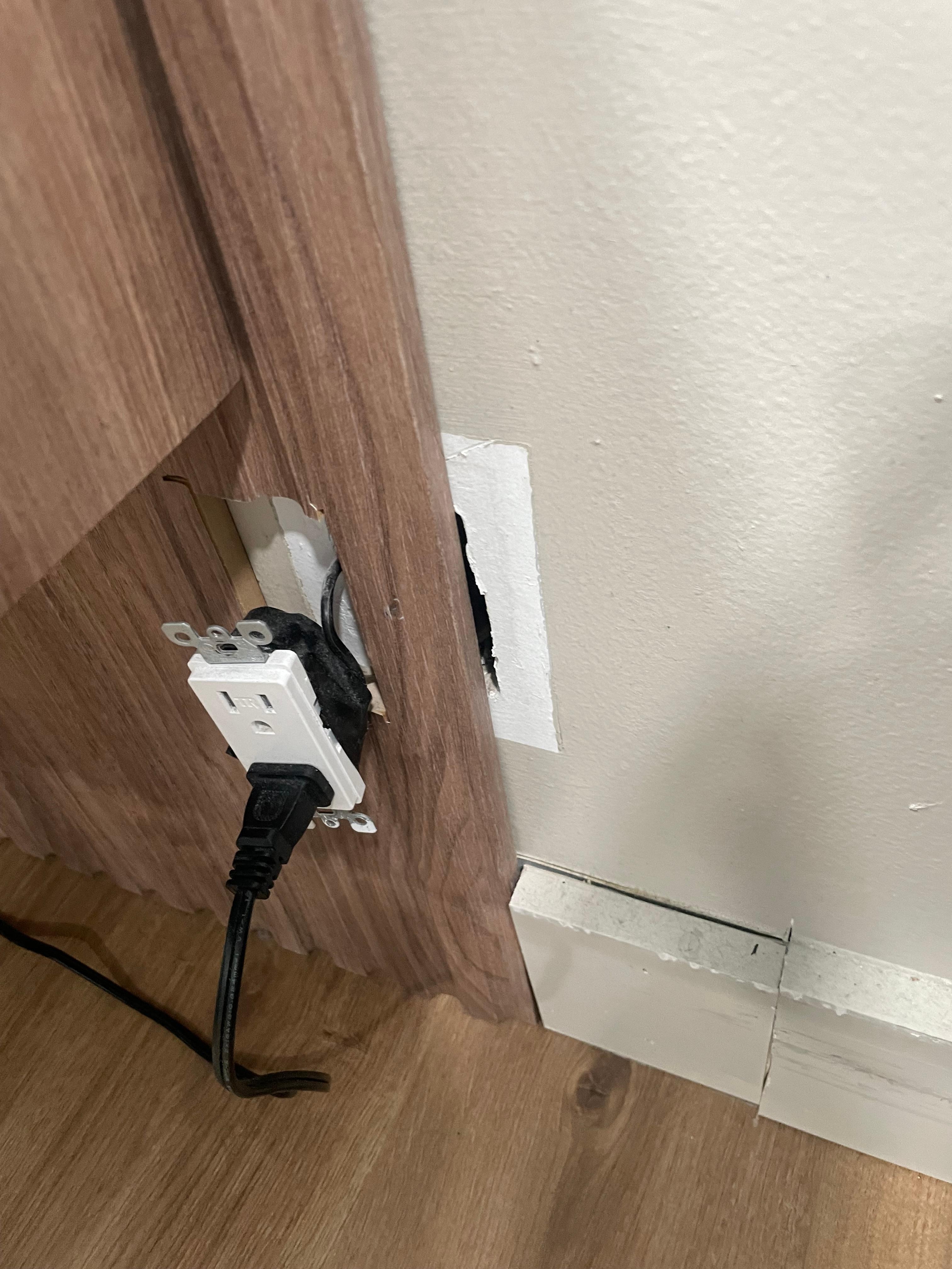 Reported this to manager and he said would be remedied after checkout.  Verify it is before booking.  I believe he will take care of it as he is very responsive.  Was a new updated apartment so may have been an oversight.