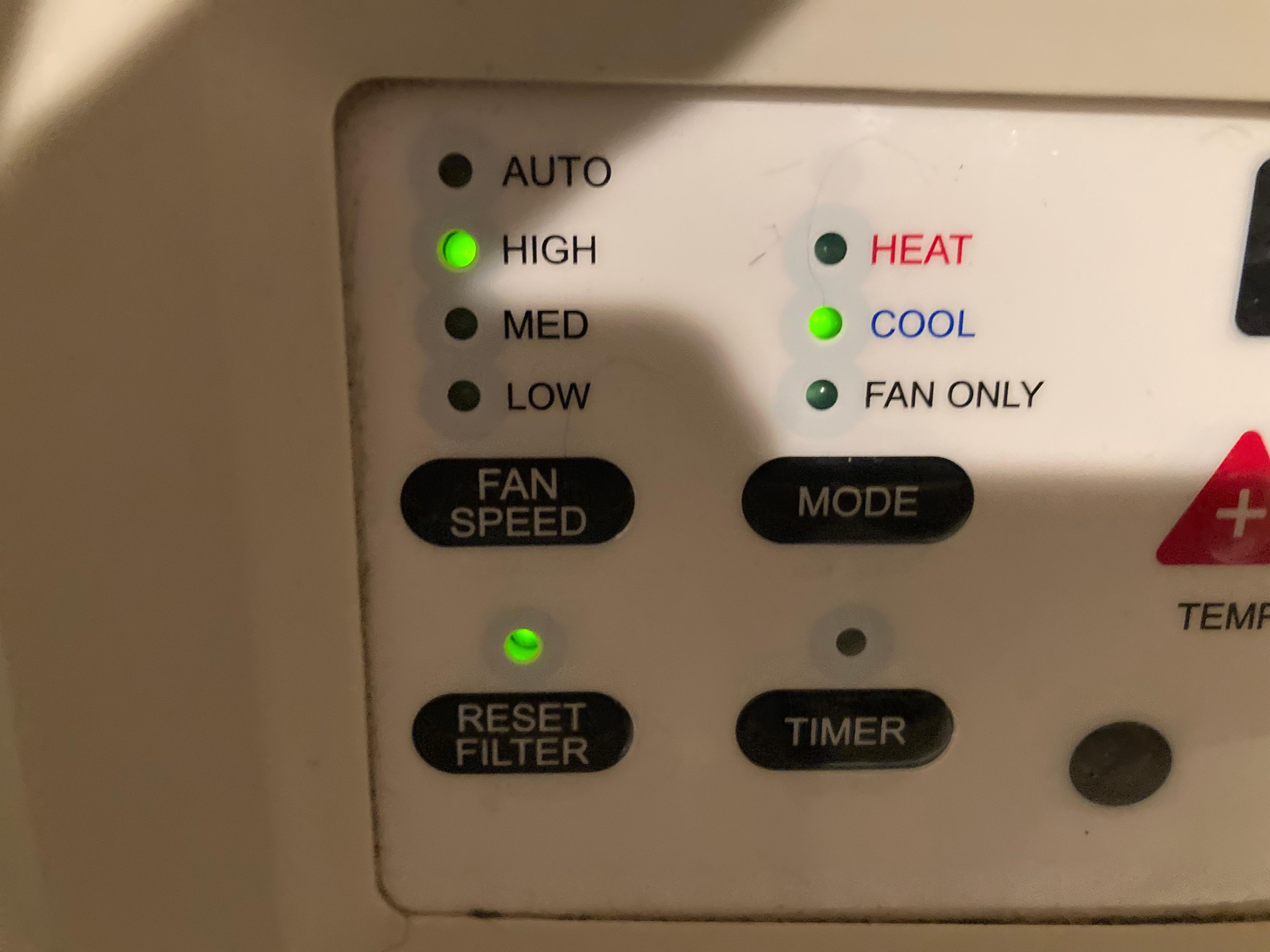 AC didn’t work or heat because filter was clogged 