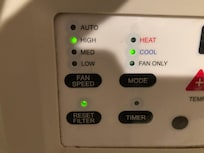 AC didn’t work or heat because filter was clogged