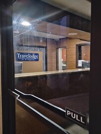 Photo of empty front desk