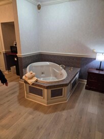 We both fit comfortably