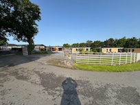 View of some of the cozy cottages.