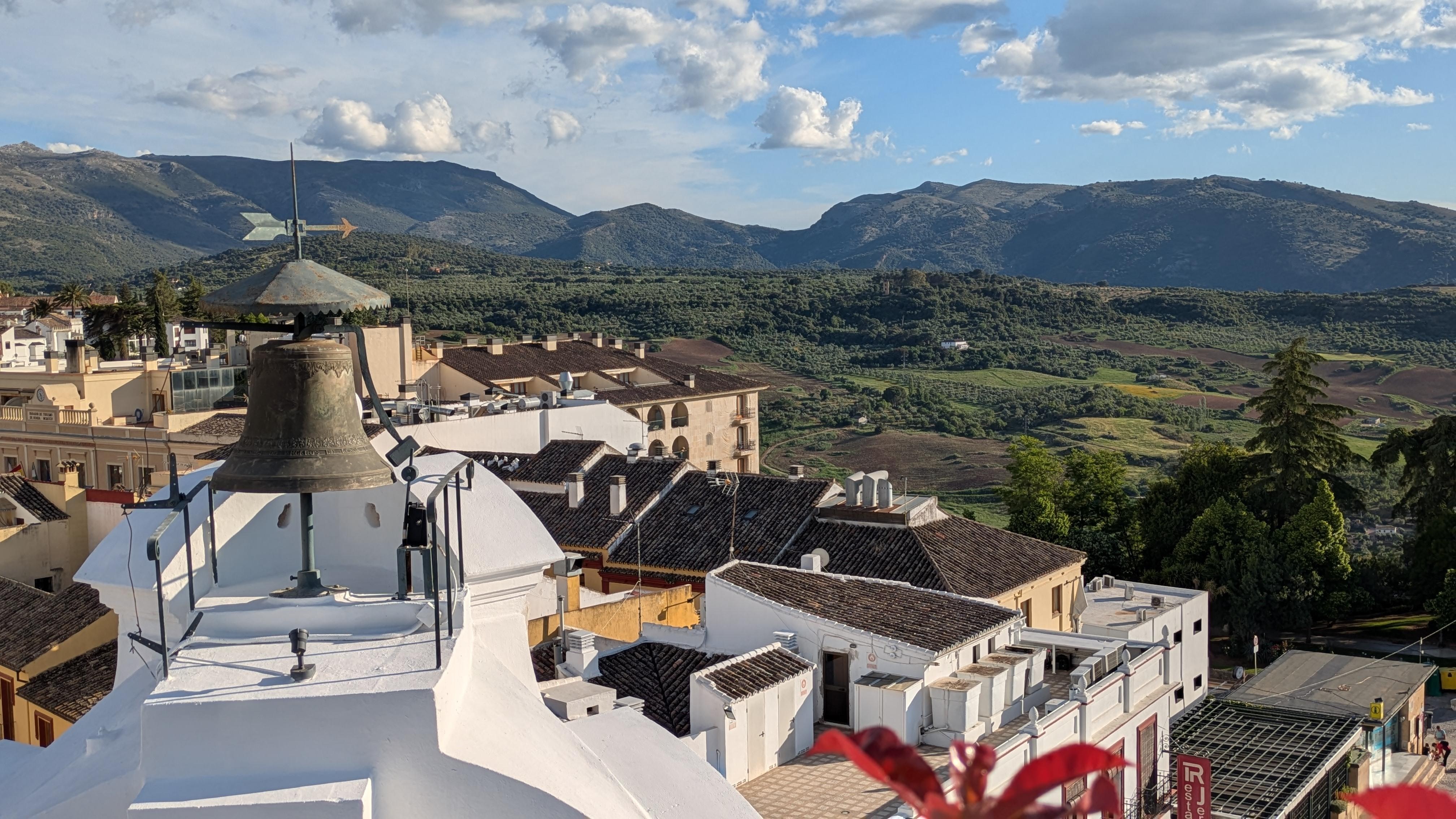 Blick von der Rooftopbar 