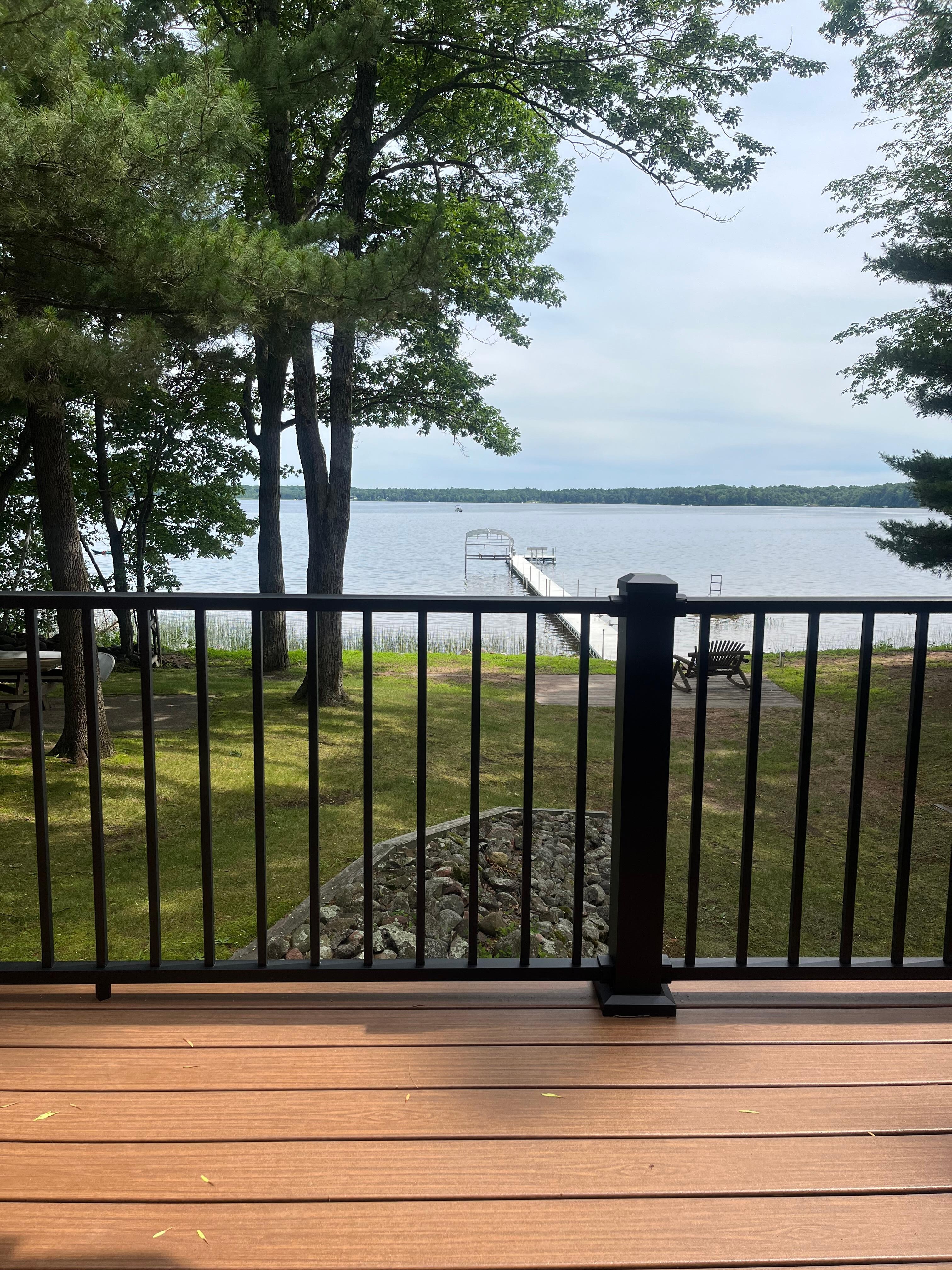 Coffee on the deck