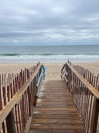 View from the 1st floor beach access.