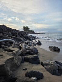 View from beach outside rental - walking left from rental