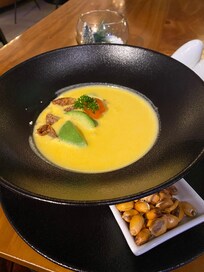 The potato soup was amazing