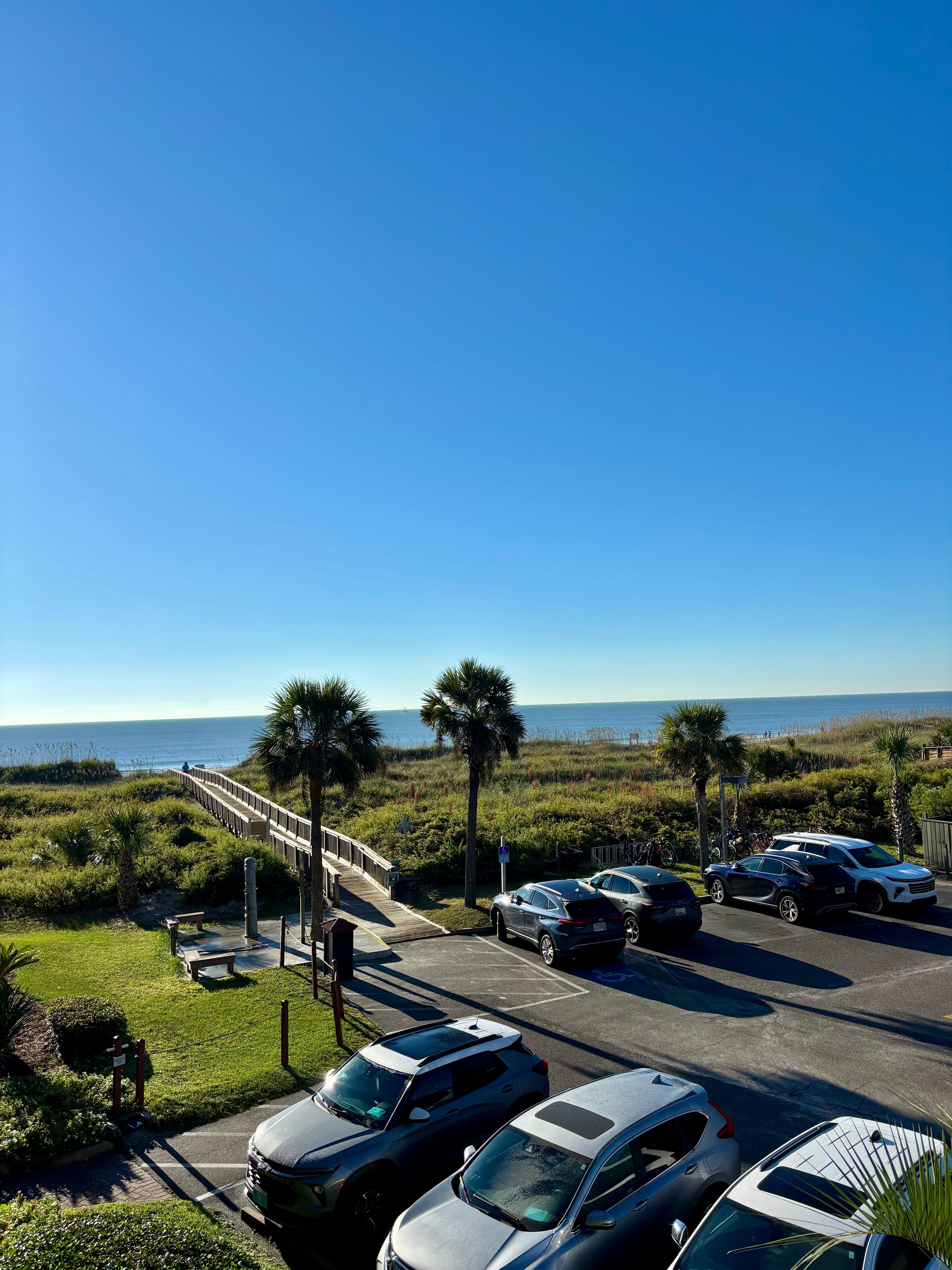 View from the balcony 