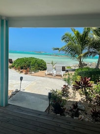 View from our door.