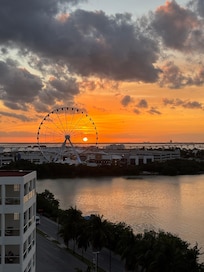 View from our room 2501