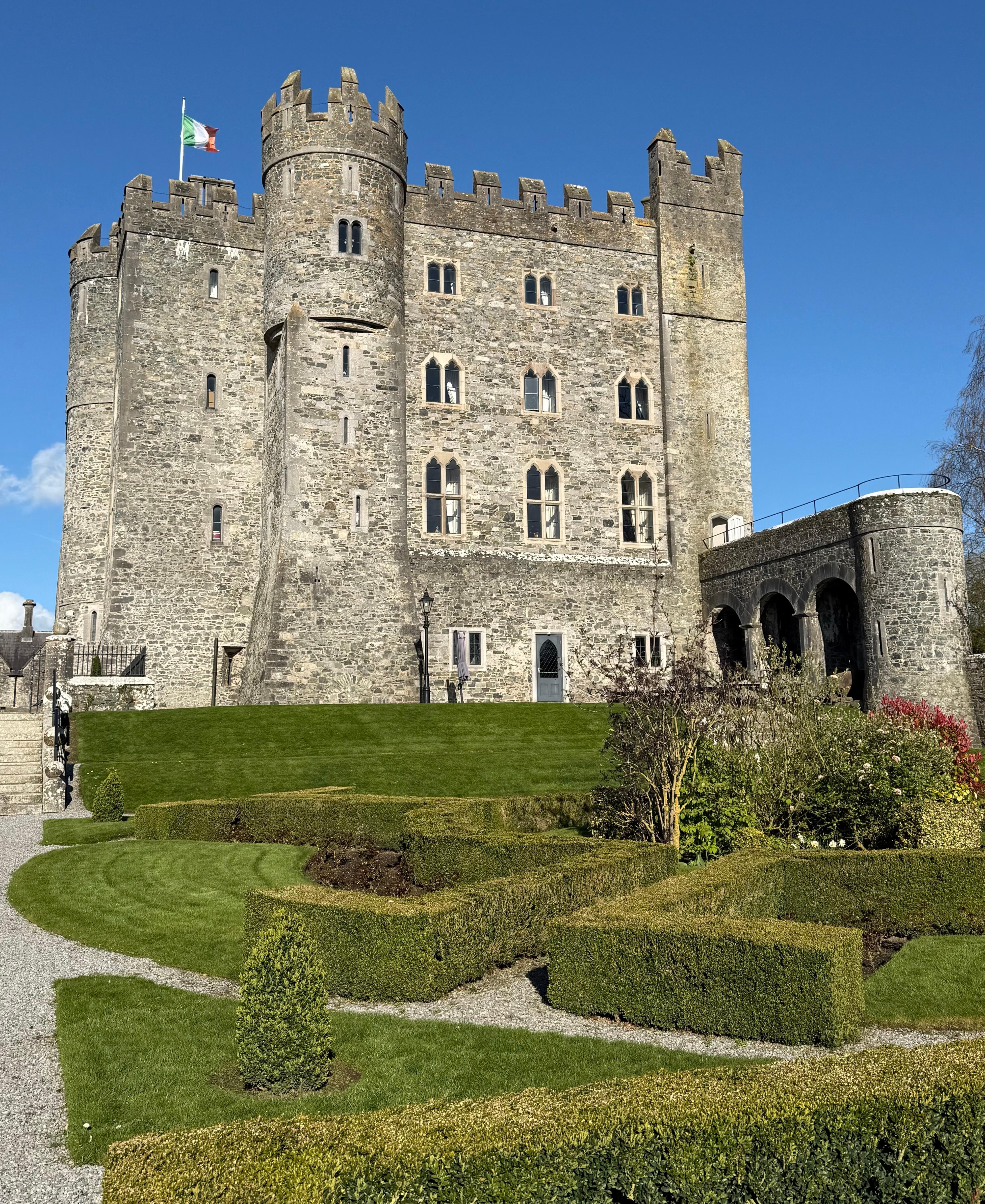 View from the garden.