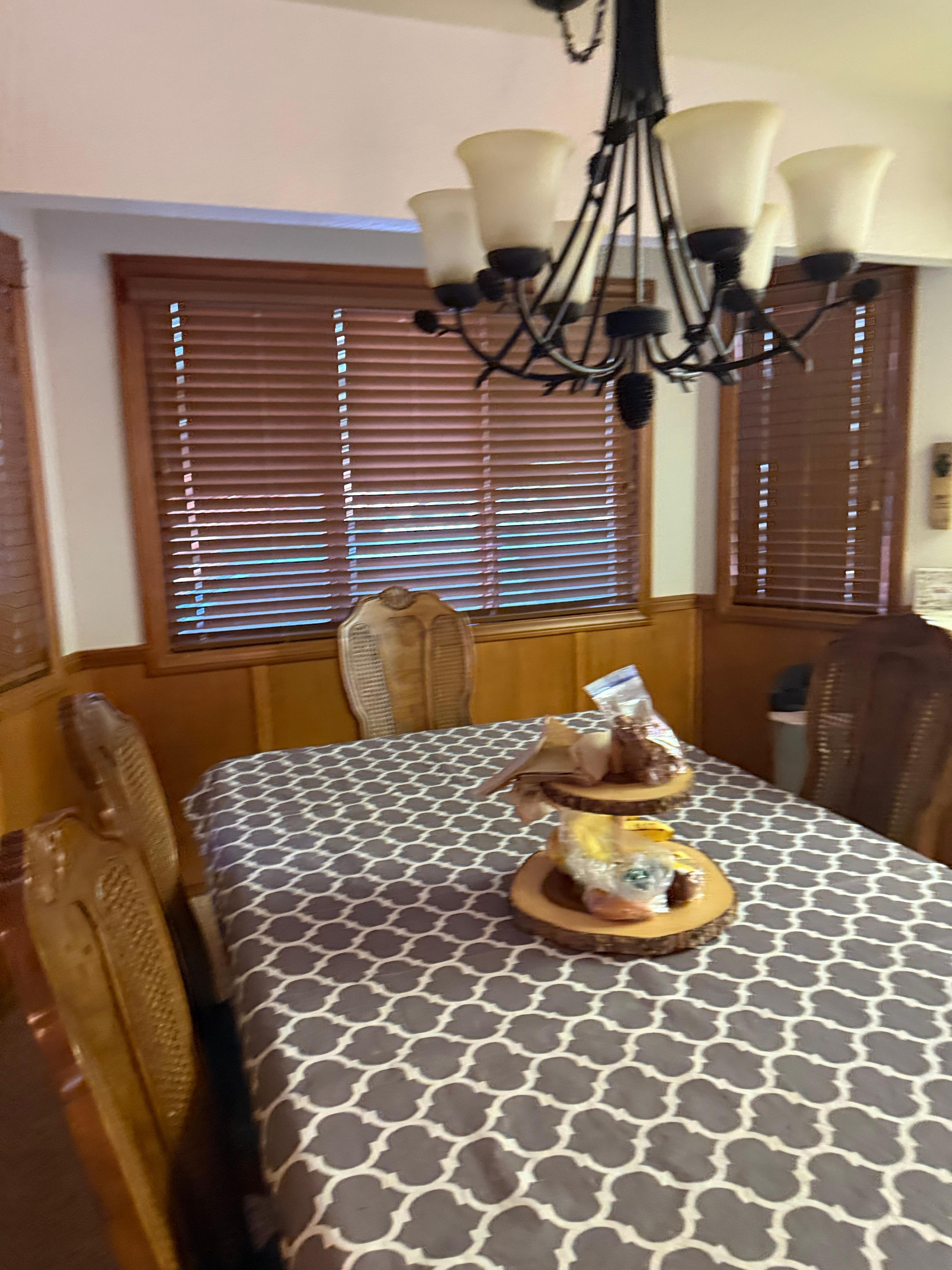 Dining table old classic kitchen wear 