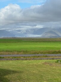 Glacier view from front of property.