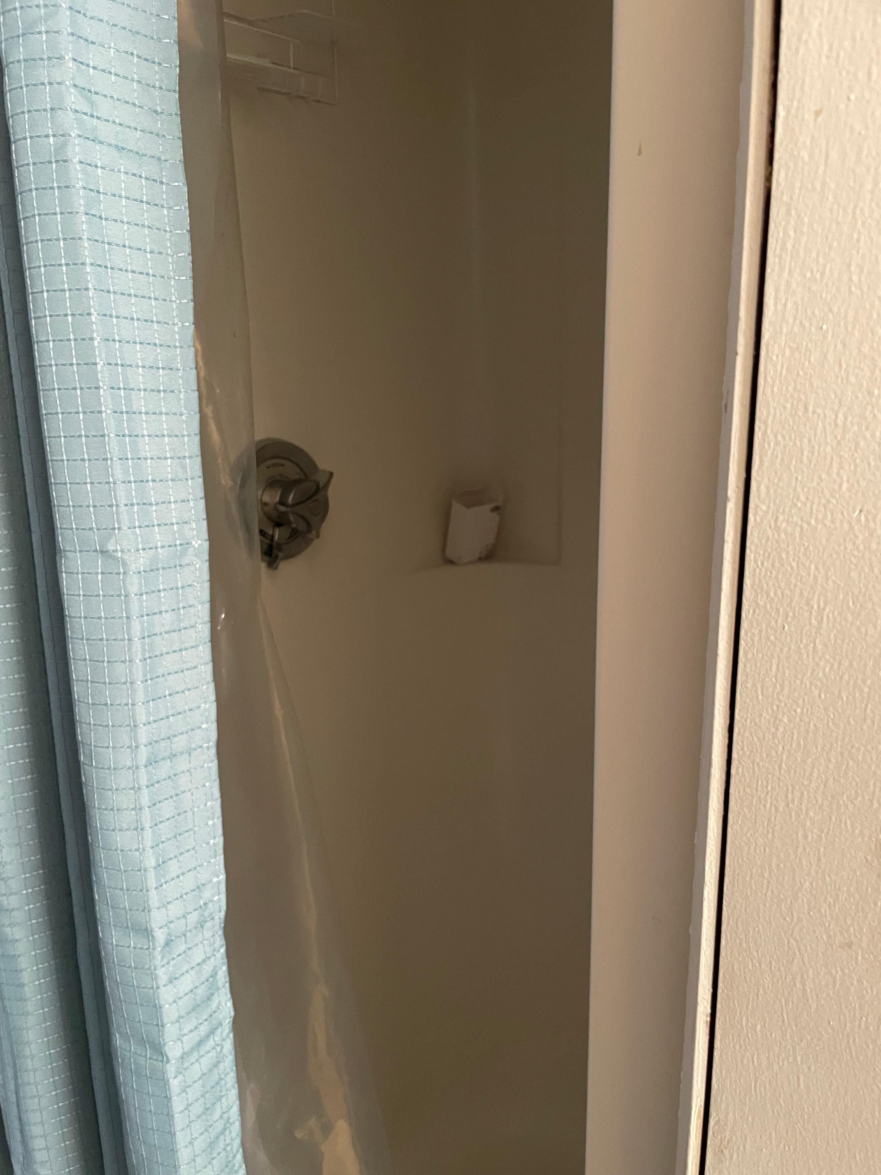 Stand up shower downstairs