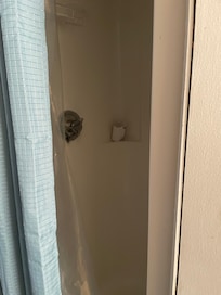 Stand up shower downstairs